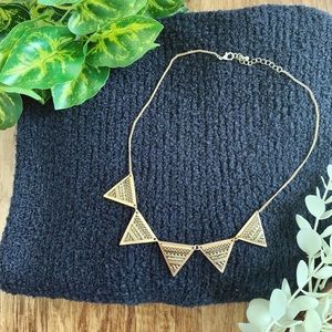 Geometric necklace